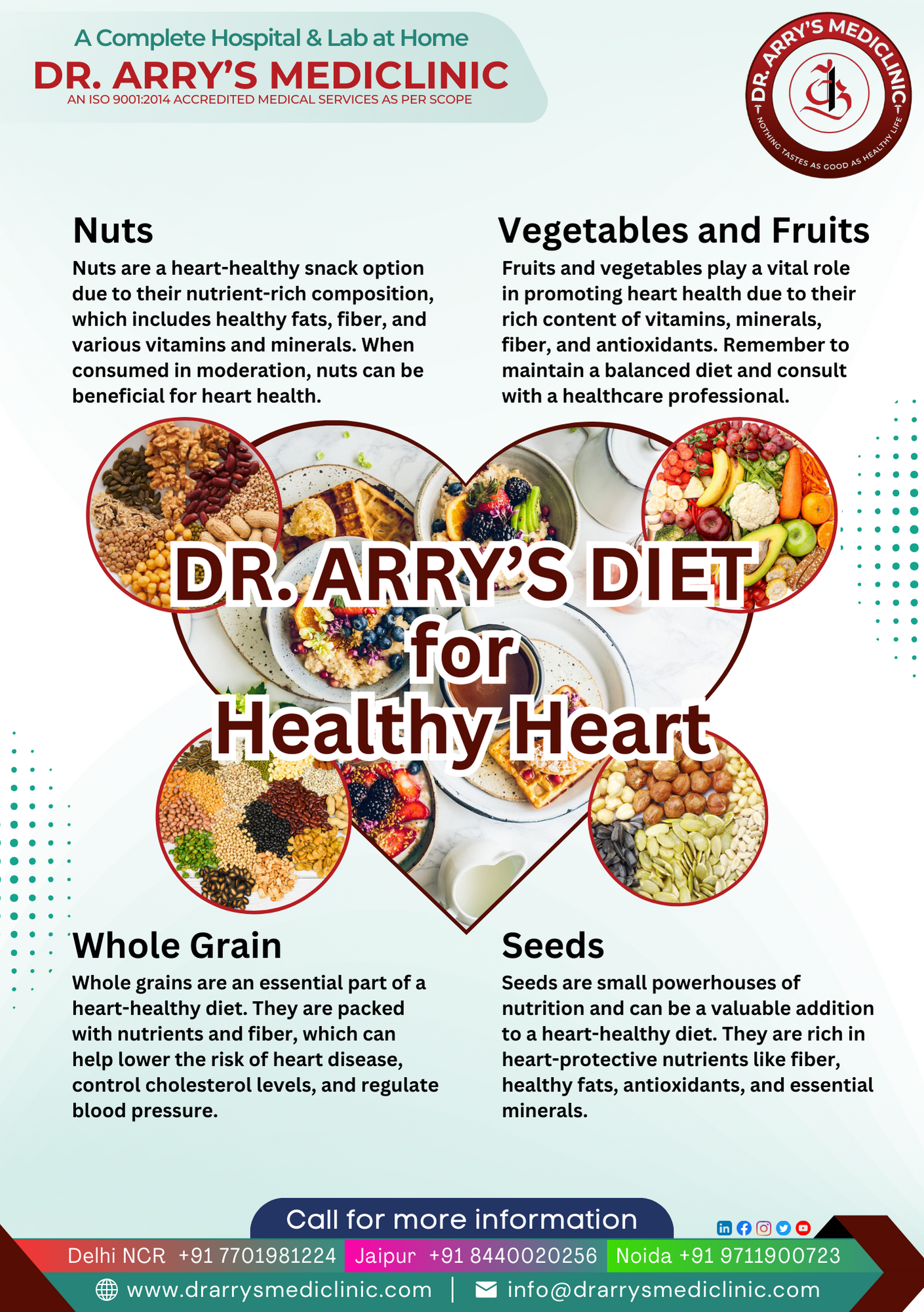 Dr. Arry's Diet for Healthy Heart